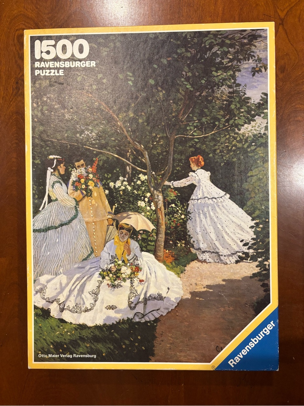 Ravensburger‎ RARE, Vintage 1986 Monet: in the Garden Puzzle